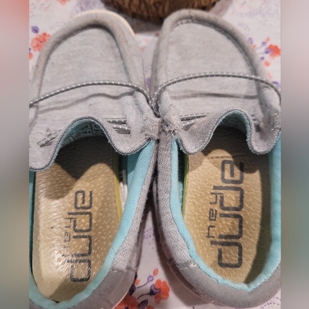 Hey Dude Casual Shoes, Size 10, little boys. Blue